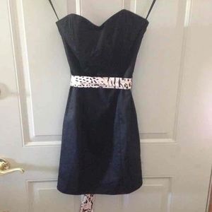 H&M LBD size 2 strapless dress